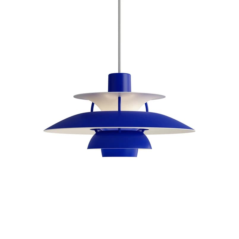 Louis Poulsen - PH 5 Mini Riippuvalaisin Monochrome Blue – Louis Poulsen