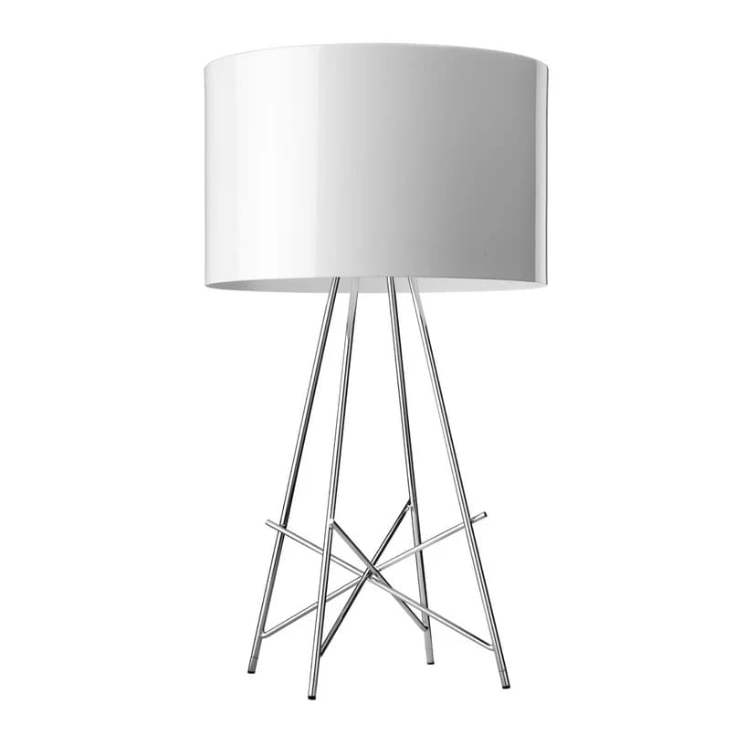 FLOS - Ray Pöytävalaisin Valkoinen – FLOS