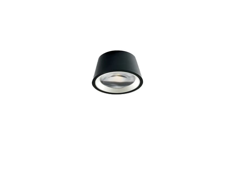 LIGHT-POINT - Optic Out 1+ LED-kohdevalaisin ulos, musta, Ø13cm – LIGHT-POINT