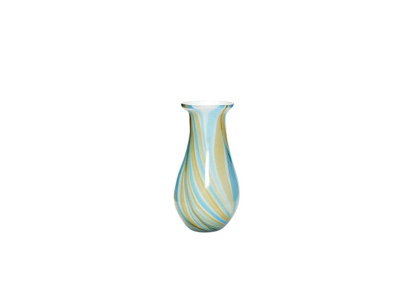 Hübsch - Kaleido Vase Blue/Yellow – Hübsch