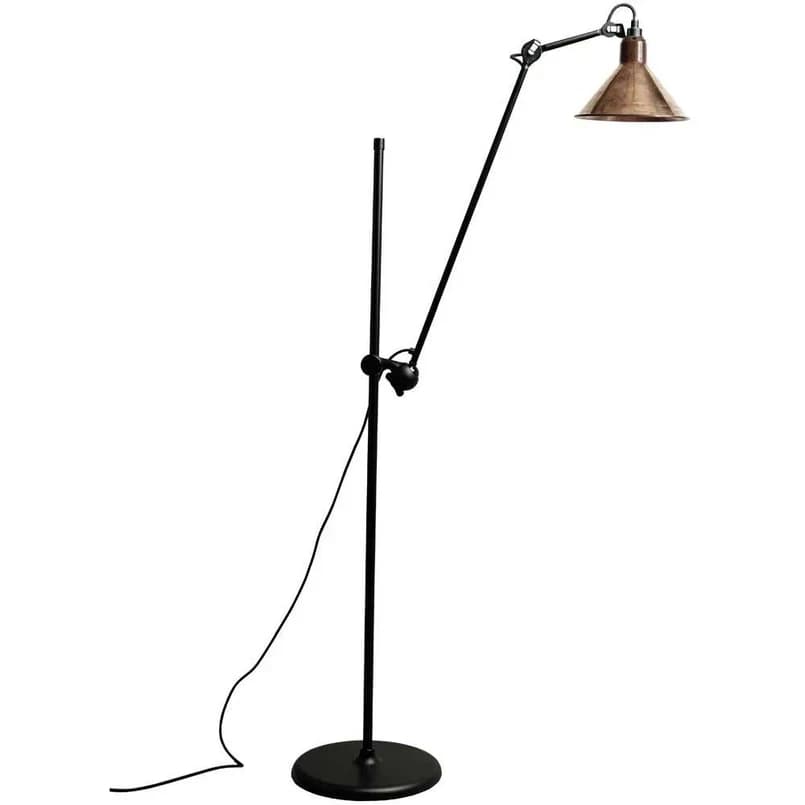Lampe Gras - 215 Lattiavalaisin Musta/Raaka Kupari/Valkoinen – Lampe Gras