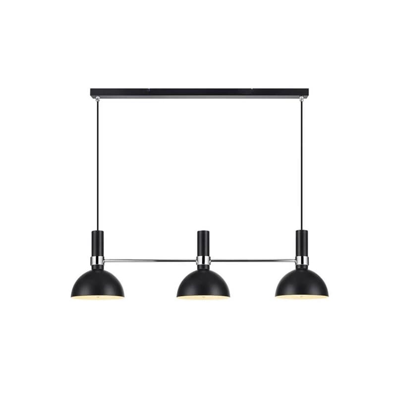 Markslöjd - Larry 3 Riippuvalaisin Black/Chrome – Markslöjd