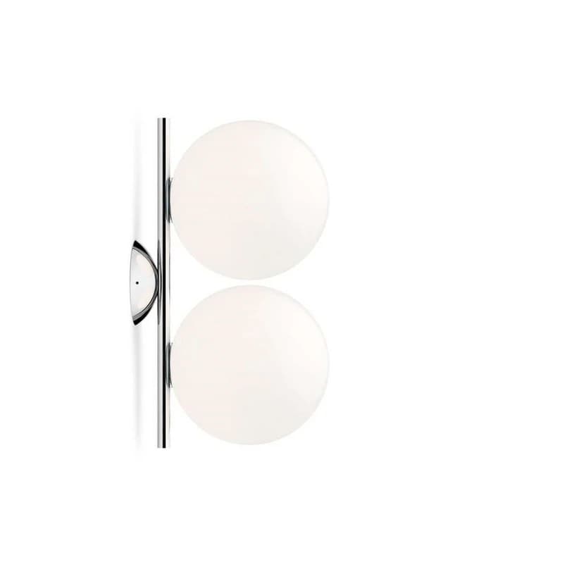 FLOS - IC C/W1 Double kattovalaisin/seinävalaisin kromi – FLOS