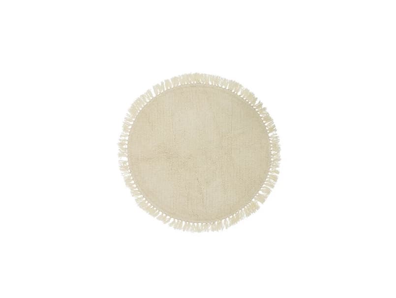 Bloomingville - Lenea Matto Nature/Wool – Bloomingville