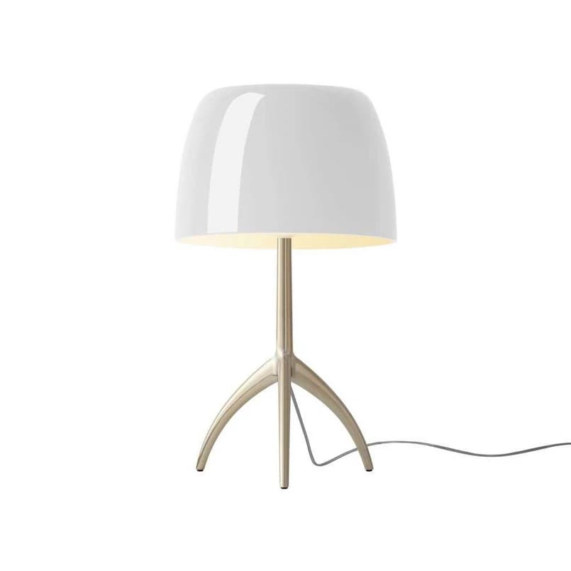 Foscarini - Lumiere Grande Pöytävalaisin E27 Samppanja/Valkoinen – Foscarini