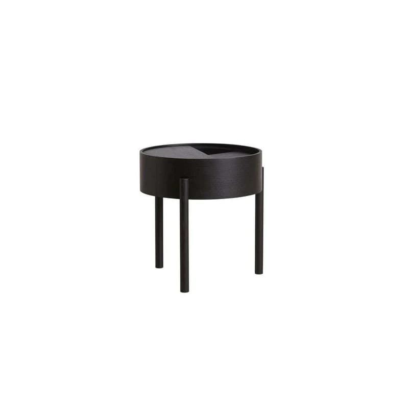 Woud - Arc Sivupöytä Black Ash – Woud