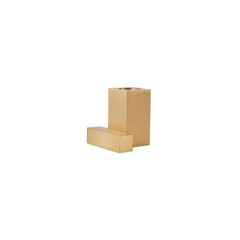 OYOY Living Design - Square Kynttilänjalka Solid Brass – OYOY Living Design