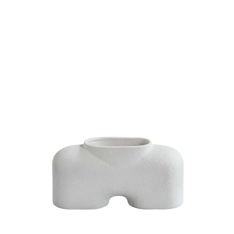 101 COPENHAGEN - Cobra Fat Maljakko Medio Bubble Valkoinen – 101 COPENHAGEN