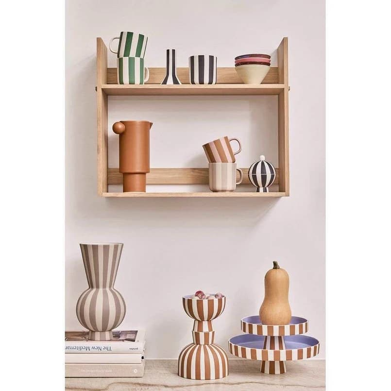 OYOY Living Design - Toppu-kulho, iso, karamelli/laventeli – OYOY Living Design