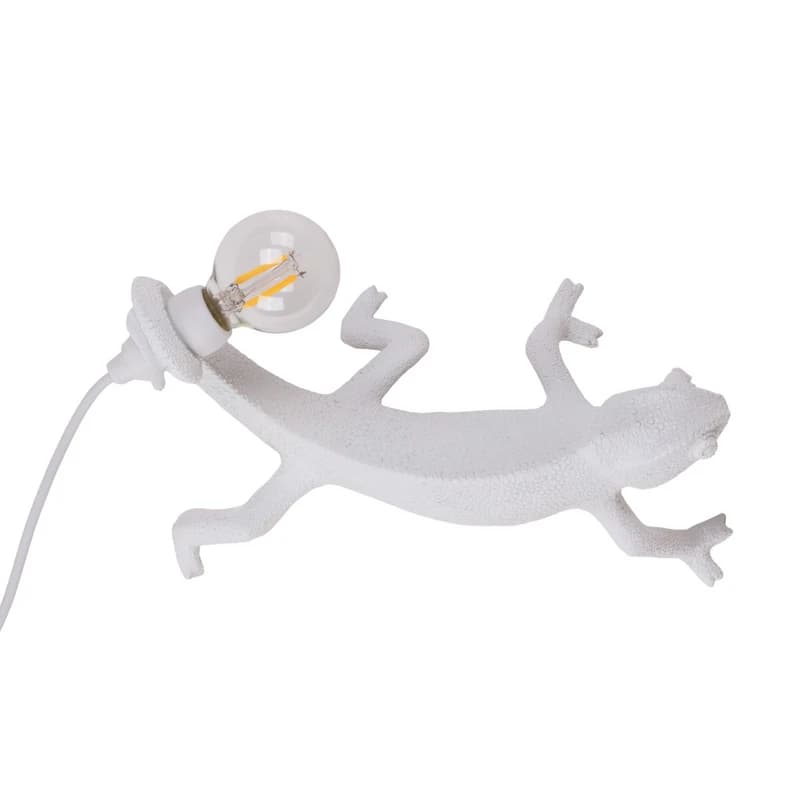 SELETTI - Chameleon Right-Going Down Seinävalaisin Valkoinen – SELETTI