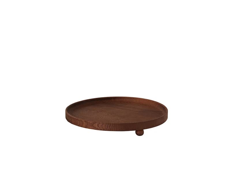 OYOY Living Design - Inka Tarjotin Round Large Tumma – OYOY Living Design