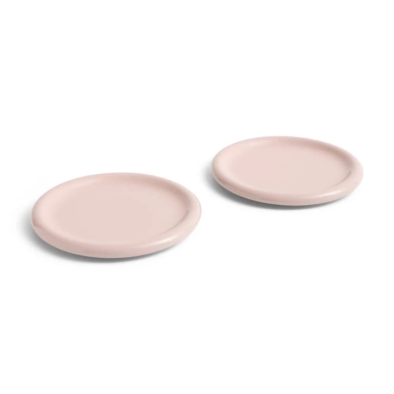 HAY - Barro-lautanen, vaaleanpunainen, Ø 24 cm, 2 kpl, terrakotta – HAY