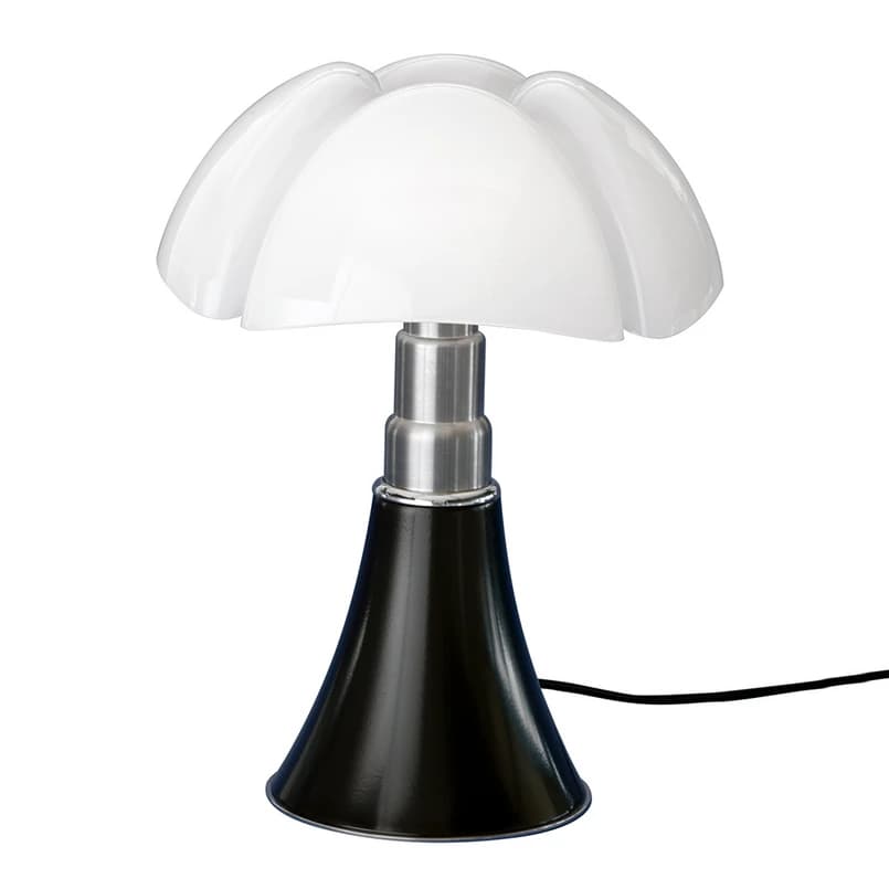 Martinelli Luce - Pipistrello Pöytävalaisin Glossy Black – Martinelli Luce