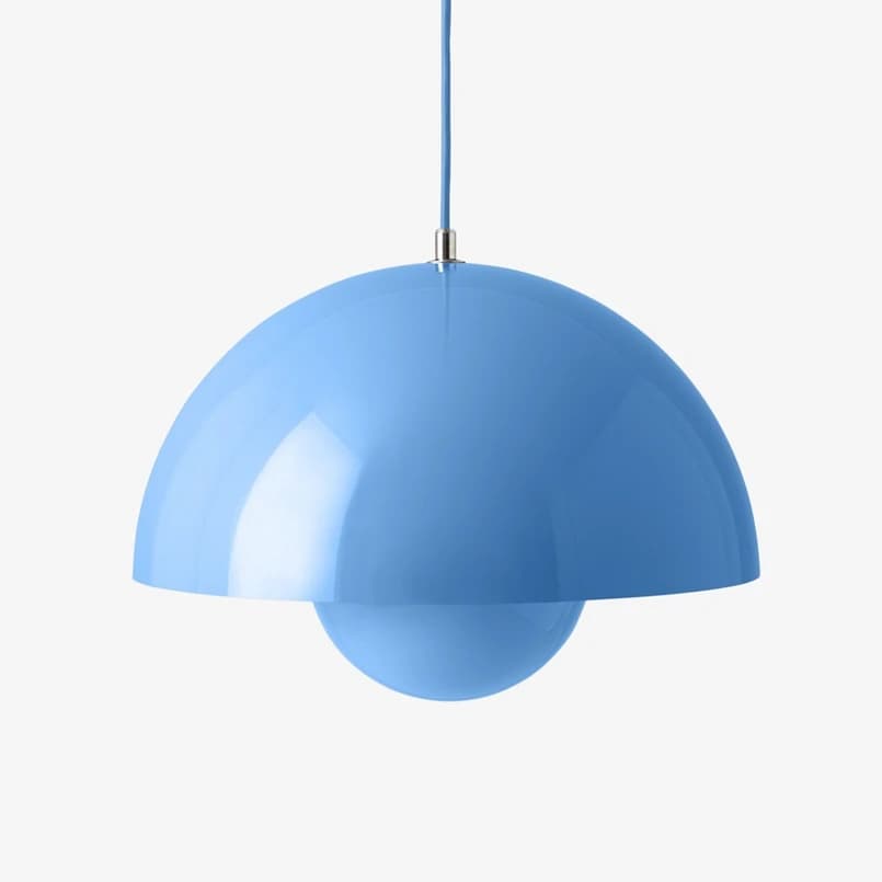 &Tradition - Flowerpot VP7 riippuvalaisin vaaleansininen – &Tradition