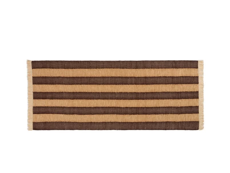 ferm LIVING - Ives Runner 80x200 Tan/Chocolate – ferm LIVING