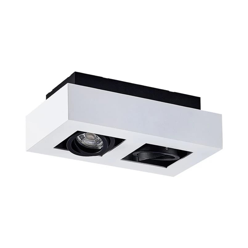 Arcchio - Vince 2 Kattovalaisin White/Black – Arcchio