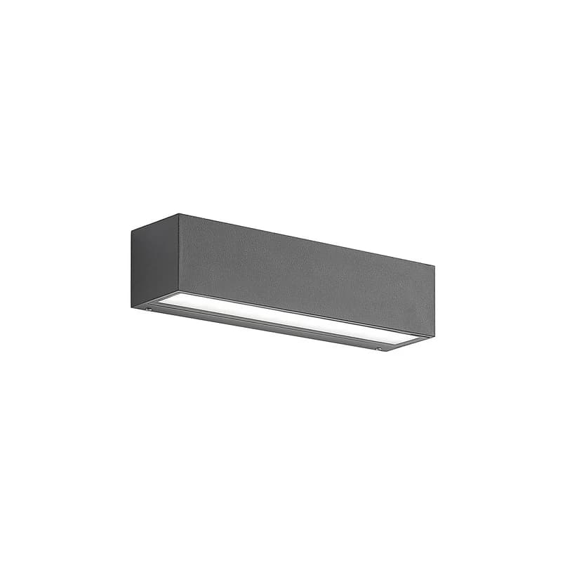 Lucande - Lengo LED-seinävalaisin Down L25 Grafit – Lucande