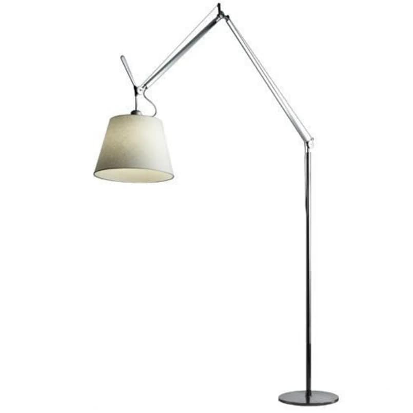 Artemide - Tolomeo Mega maavalaisin Ø42, beige/musta, himmennettävä – Artemide