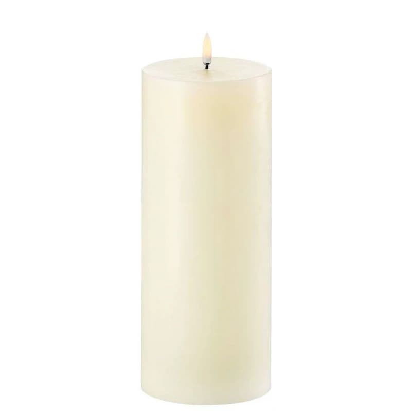 Uyuni Lighting - Pilarikynttilä LED 10,1x25 cm Ivory – Uyuni Lighting