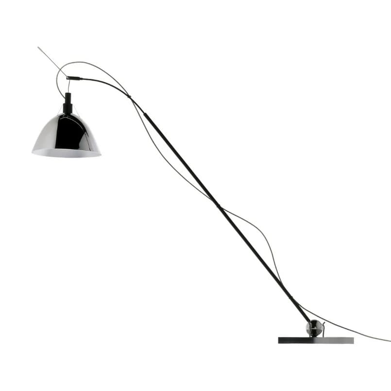 Ingo Maurer - Max. Floor LED Lattiavalaisin Chrome – Ingo Maurer