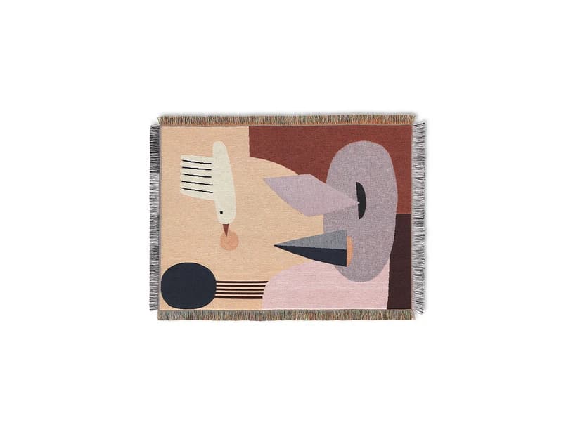 ferm LIVING - Bird Tapestry Blanket Multi – ferm LIVING