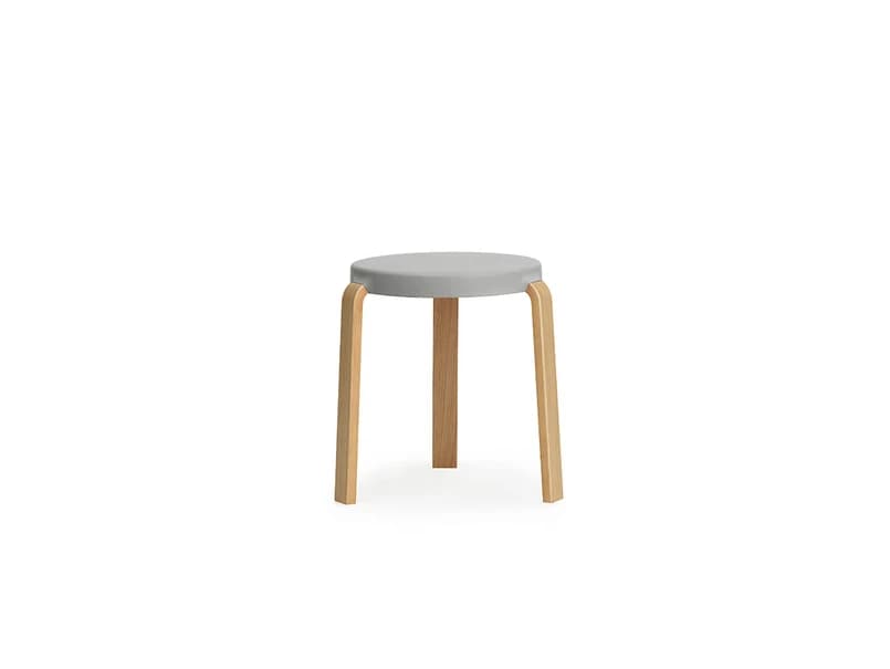 Normann Copenhagen - Tap Stool Tammi/Harmaa – Normann Copenhagen
