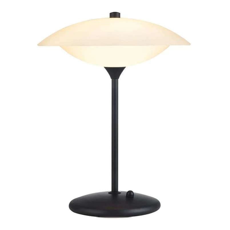 Halo Design - Baroni Pöytävalaisin Ø30 Black/Opal – Halo Design