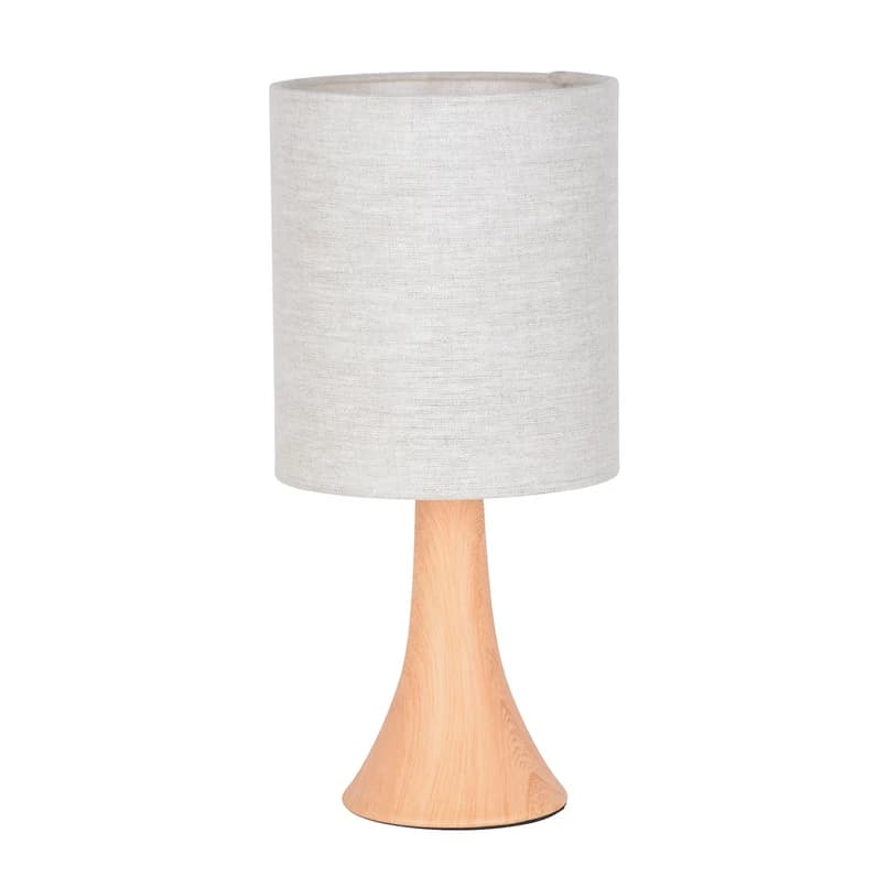 COREP - Arto-pöytävalaisin vaaleanruskea/valkoinen, korkeus 32 cm – SAS – COREP
