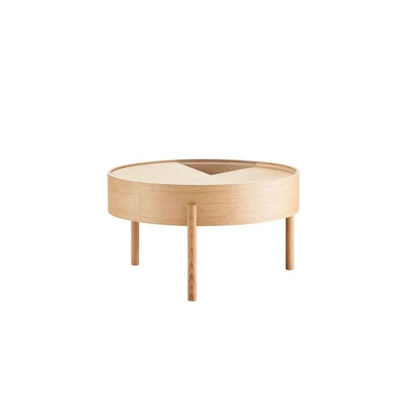 Woud - Arc Sohvapöytä Ø66 Oiled Oak – Woud