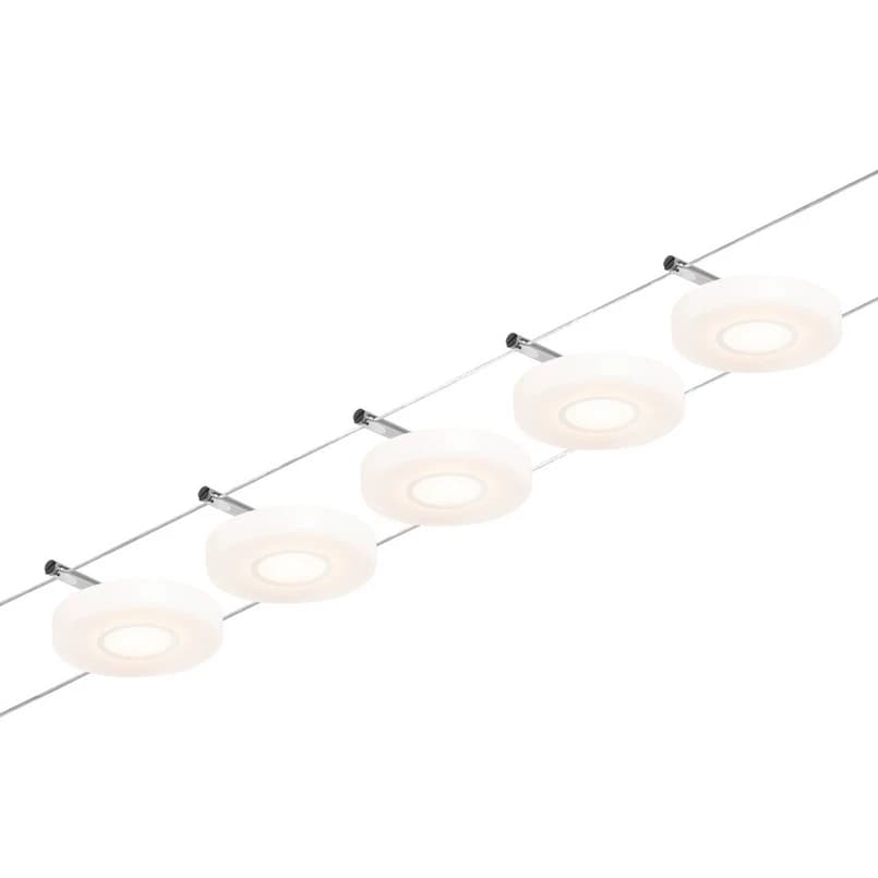 Paulmann - Wire DiscLED LED-vaijerijärjestelmä, 5-lamppuinen – Paulmann