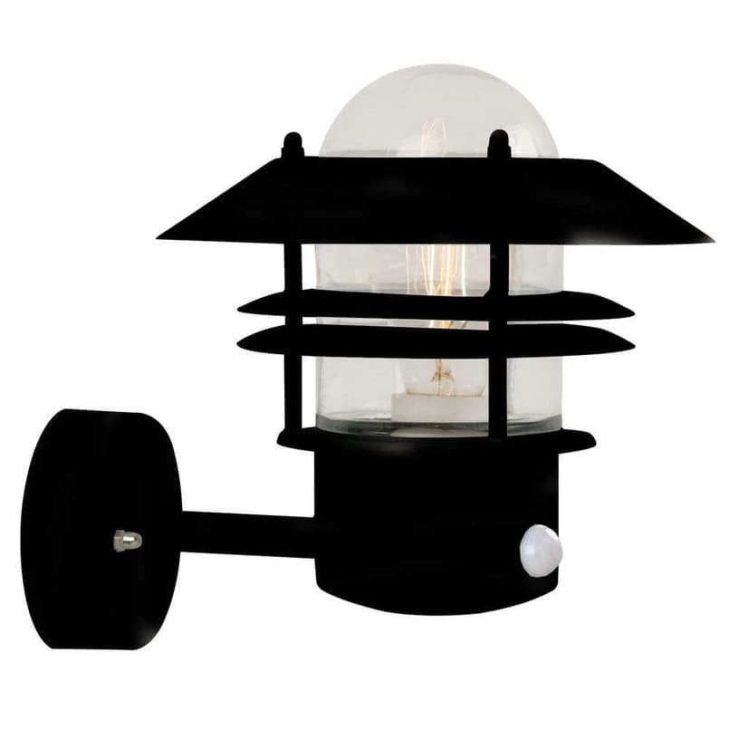 Nordlux - Blokhus Up Seinävalaisin w/Sensor Black – Nordlux