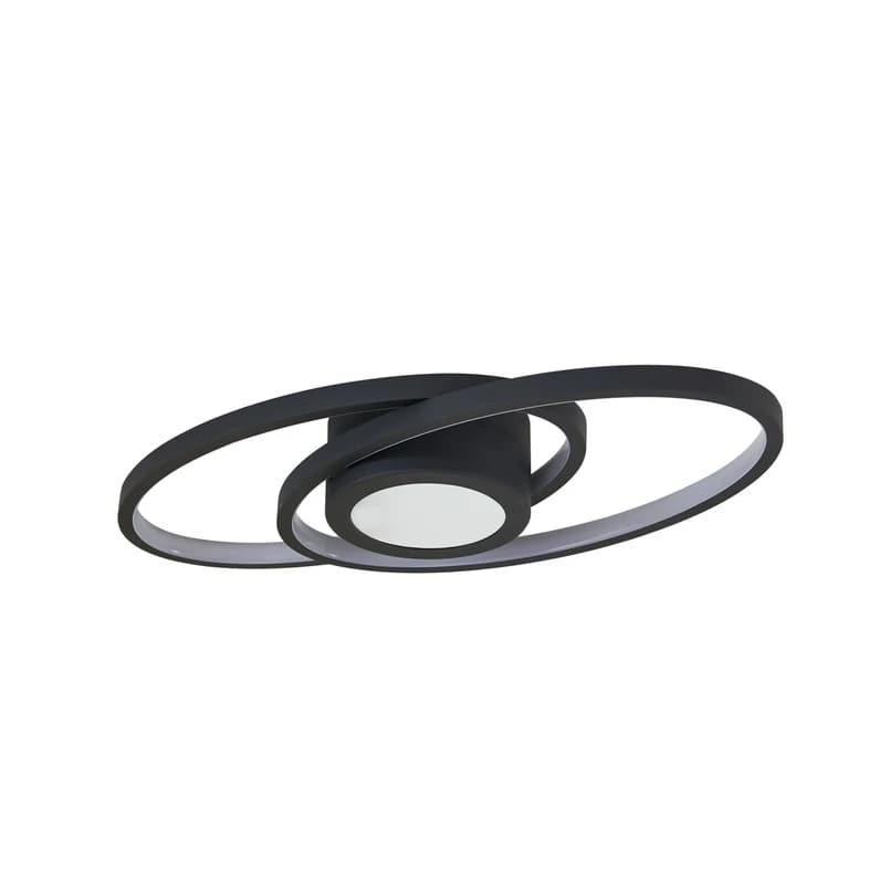 Lindby - Thalina LED Kattovalaisin 60cm Musta/Valkoinen – Lindby