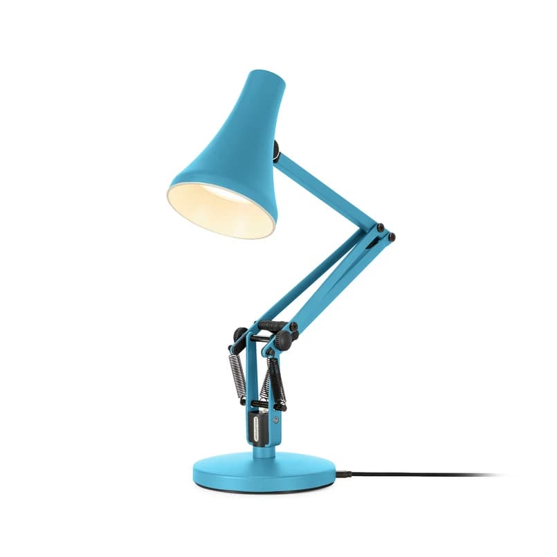 Anglepoise - LED-pöytälamppu 90 MINI MINI VIVID, turkoosinsininen USB – Anglepoise