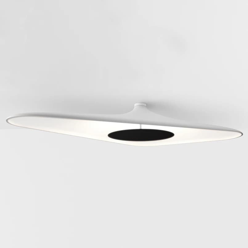 Luceplan - Soleil Noir Kattovalaisin H18,5 Valkoinen – Luceplan