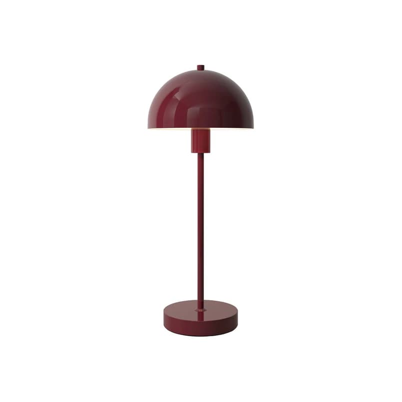 Herstal - Vienda pöytävalaisin, tummanpunainen, korkeus 50 cm, metalli – Herstal