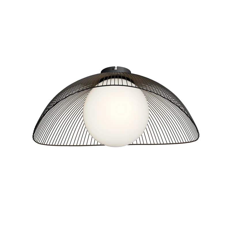 Lindby - Fabronia Kattovalaisin Opal/Black – Lindby