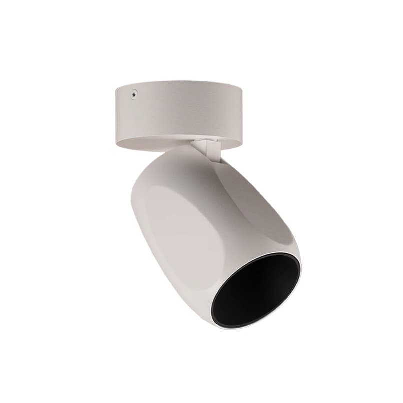 ANTIDARK - Facet W70 LED-kattovalaisin, valkoinen, metalli, Ø 7 cm – ANTIDARK
