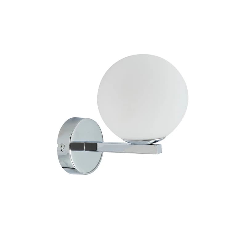 Lucande - Bidolo Seinävalaisin IP44 Kromi – Lucande