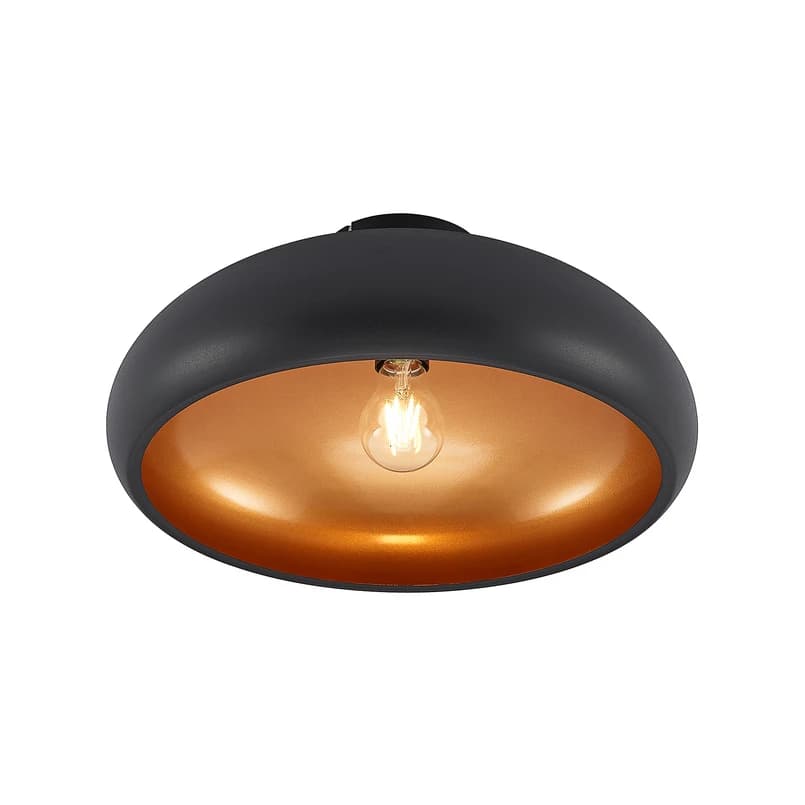 Lindby - Gerwina Kattovalaisin Black/Gold – Lindby