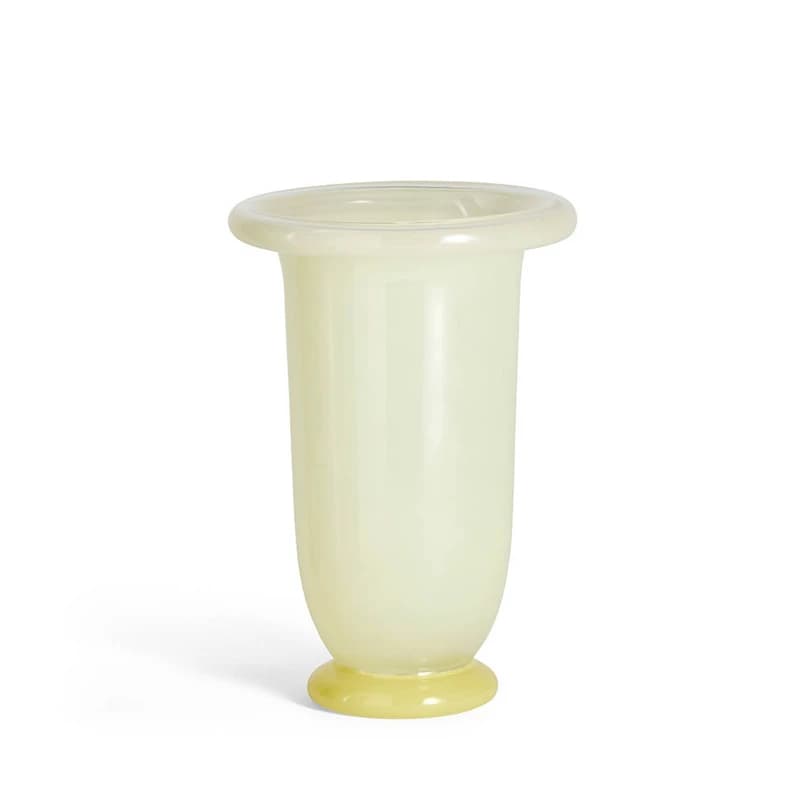HAY - Empire Vase Medium Lime Keltainen/Tumma Lime – HAY