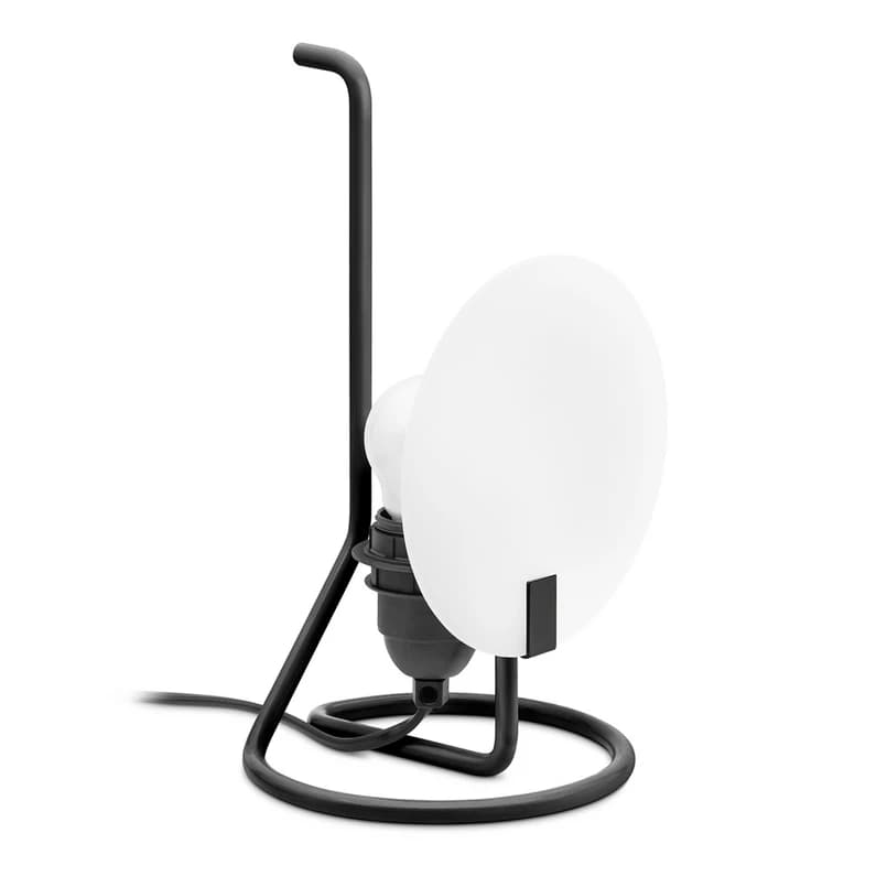Stilnovo - Bugia LED-pöytävalaisin, musta, korkeus 26,3 cm – Stilnovo