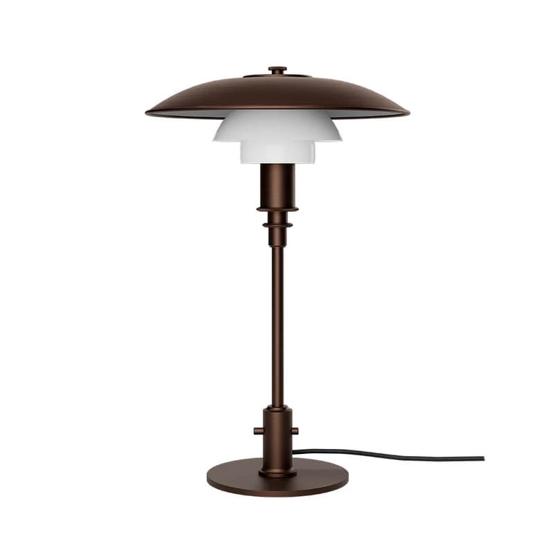 Louis Poulsen - PH 3/2 Pöytävalaisin Aged Brass/Opaali Glass – Louis Poulsen