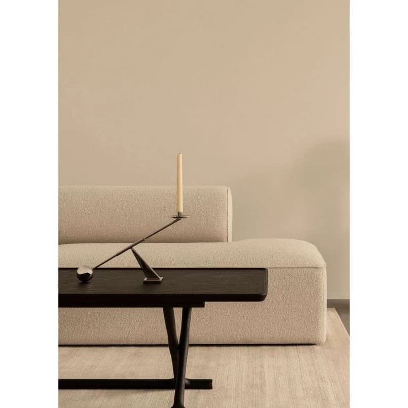 Audo Copenhagen - Interconnect-kynttilänjalka, ruostumaton teräs – – Audo Copenhagen