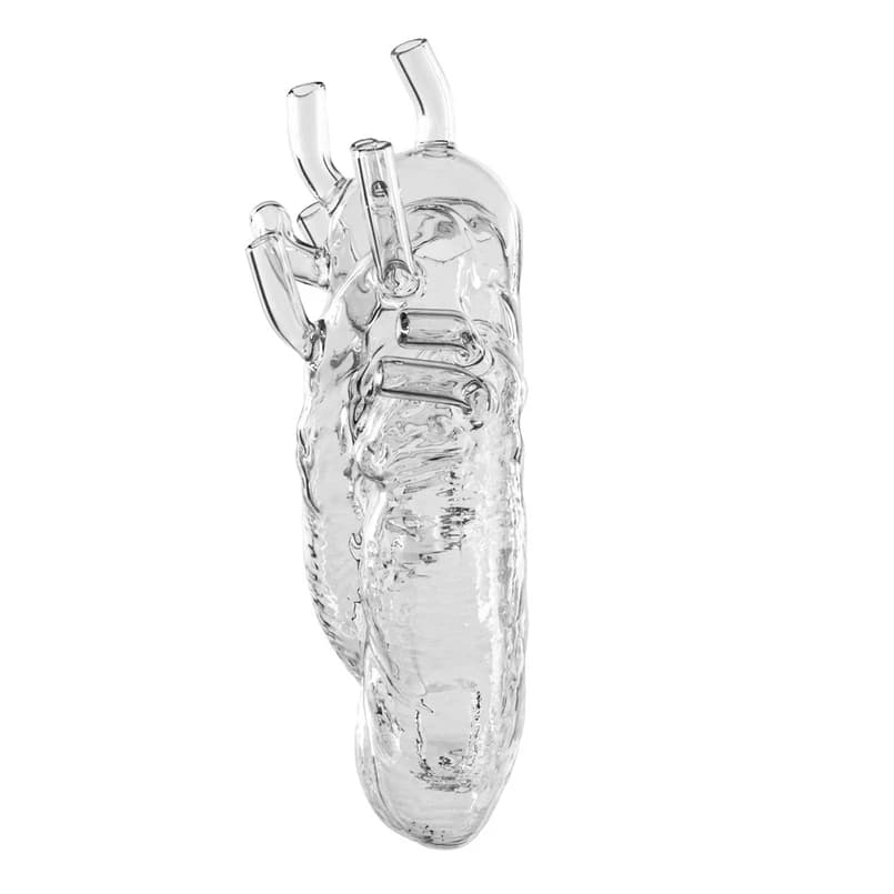 SELETTI - Love In Bloom Glass Heart Maljakko – SELETTI