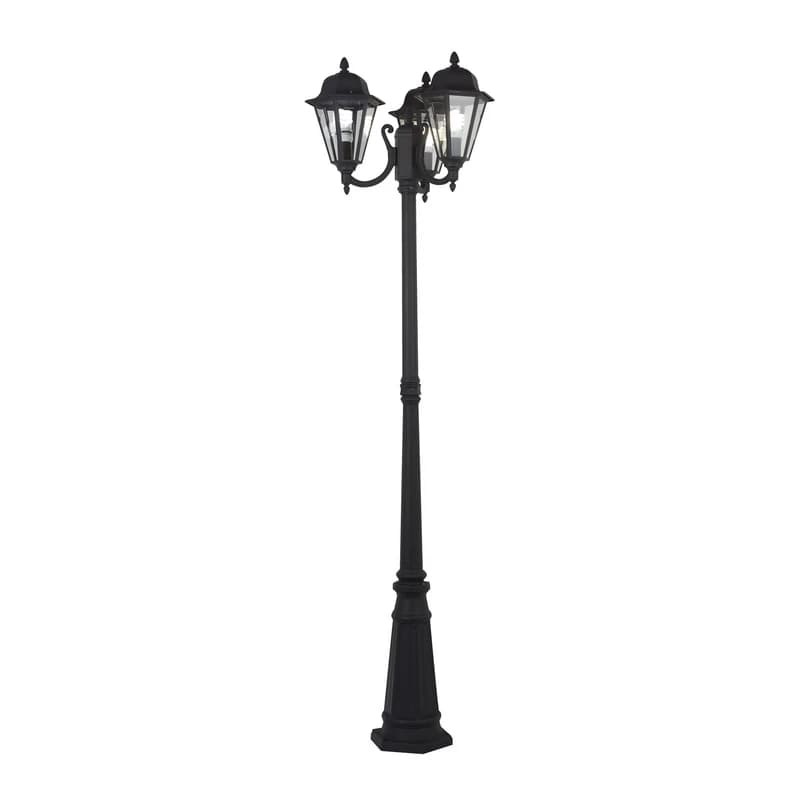 Lindby - Ulkovalaisin Edana 212 cm 3-lamppuinen antrasiitti E27 IP44 – Lindby
