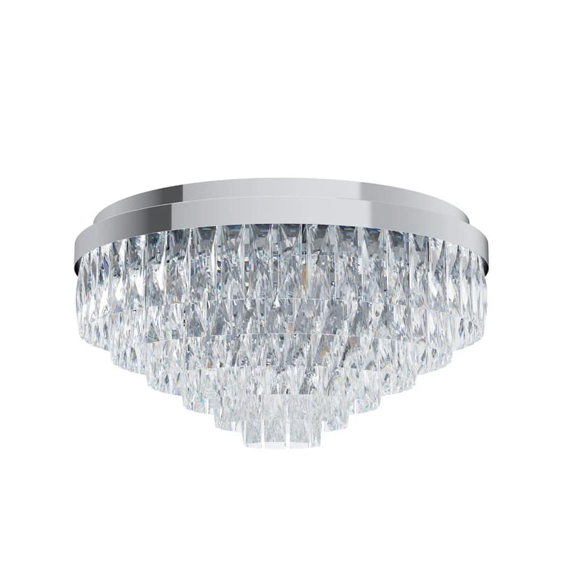 Stars of Light - Valparaiso-kattovalaisin, kromi, Ø 58 cm, metalli – – Stars of Light