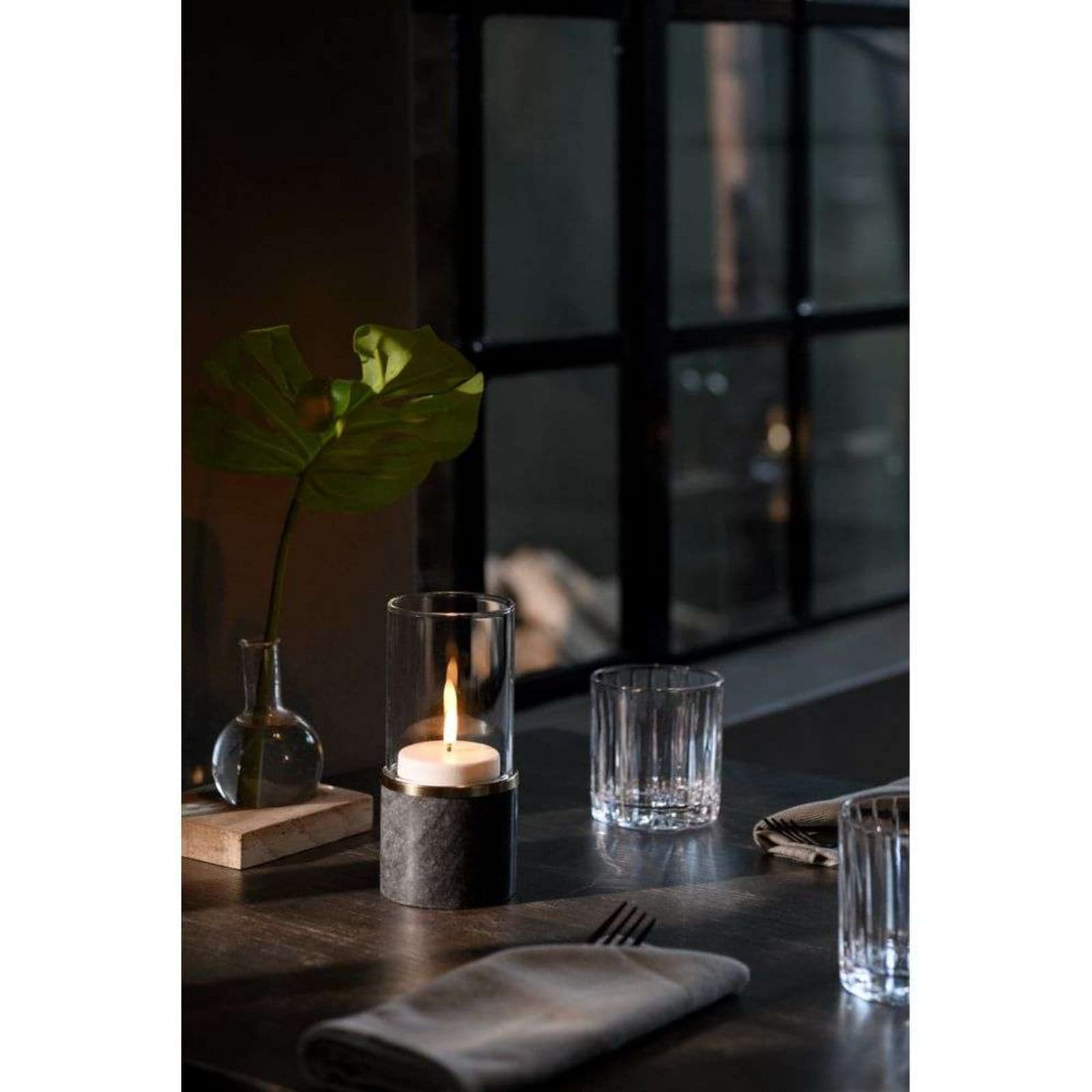 Ladattava LED-lämpökynttilä, 2 kpl, 6 cm, valkoinen - Uyuni Lighting - Olohuone - Muovi – Uyuni Lighting