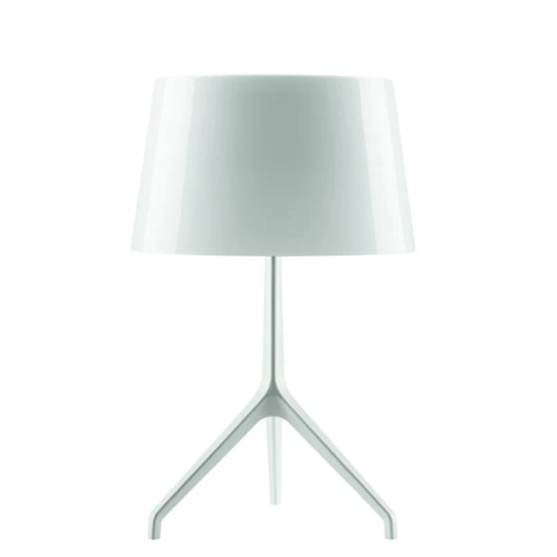 Foscarini - Lumiere XXS Pöytävalaisin Alu/Valkoinen – Foscarini