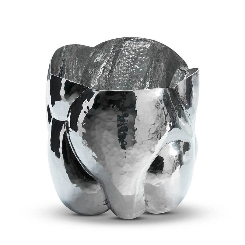 Tom Dixon - Cloud Vessel Kasvi Ruukku Short Silver – Tom Dixon