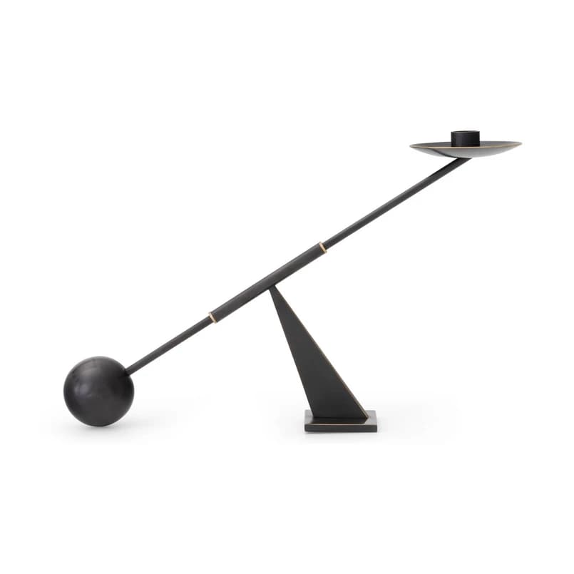 Audo Copenhagen - Interconnect kynttilänjalka, pronssi, korkeus 26 cm Audo – Audo Copenhagen